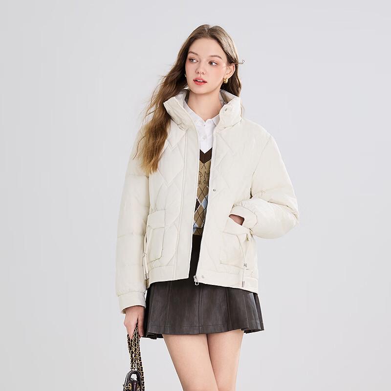 Betu Women's Petite Fashion Padded Winter Coat