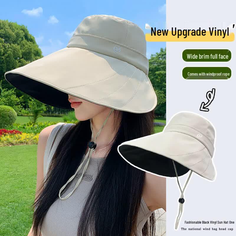 Women's UV Protection Large Brim Fisherman Sun Hat