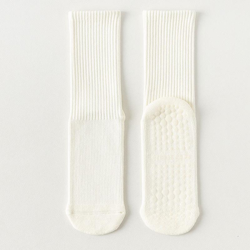 Women's Winter Thickened Towel Pilates Yoga Boneless Silicone Non Slip Tall Cotton Socks