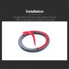 32.5mm Real Carbon Fiber Engine Start Button Ring Sticker For Bmw E90 E93 3 SU