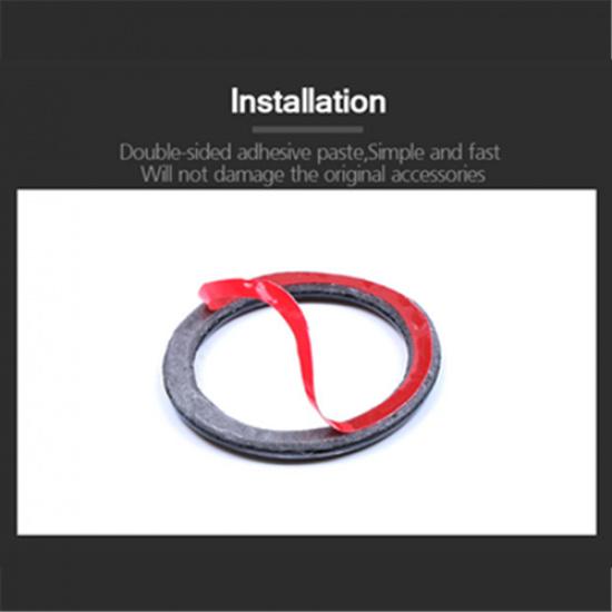 32.5mm Real Carbon Fiber Engine Start Button Ring Sticker For Bmw E90 E93 3 SU