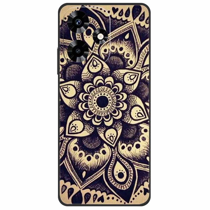 For Infinix Hot 30i NFC Case X669D Silicone Wolf Lion TPU Soft Fundas For Infinix Hot 30i X669C Hot30i 2023 Protector Black Capa