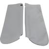 Car Sun Visor Cover Pair Fit for Chevy Tahoe Suburban Yukon 1995-1999, Microfiber Leather, Gray