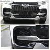 Car Front Fog Light Lamp Frame Decoration Cover Kit Trim ABS Chrome Accessories Exterior Fit For Chery Tiggo 8 2018