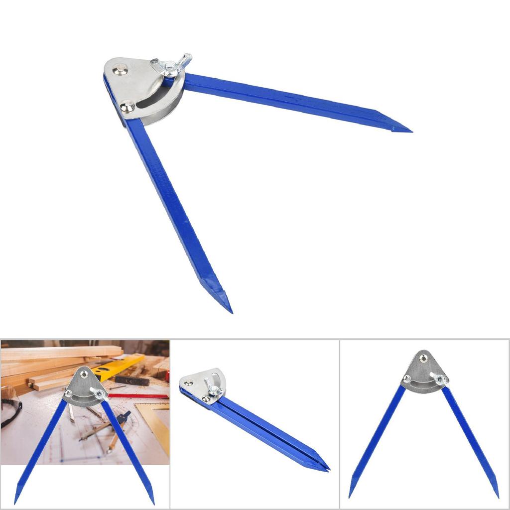 Industrial Marking Gauge High Hardness Alloy Steel Spring Compass Hand Tool(250mm)