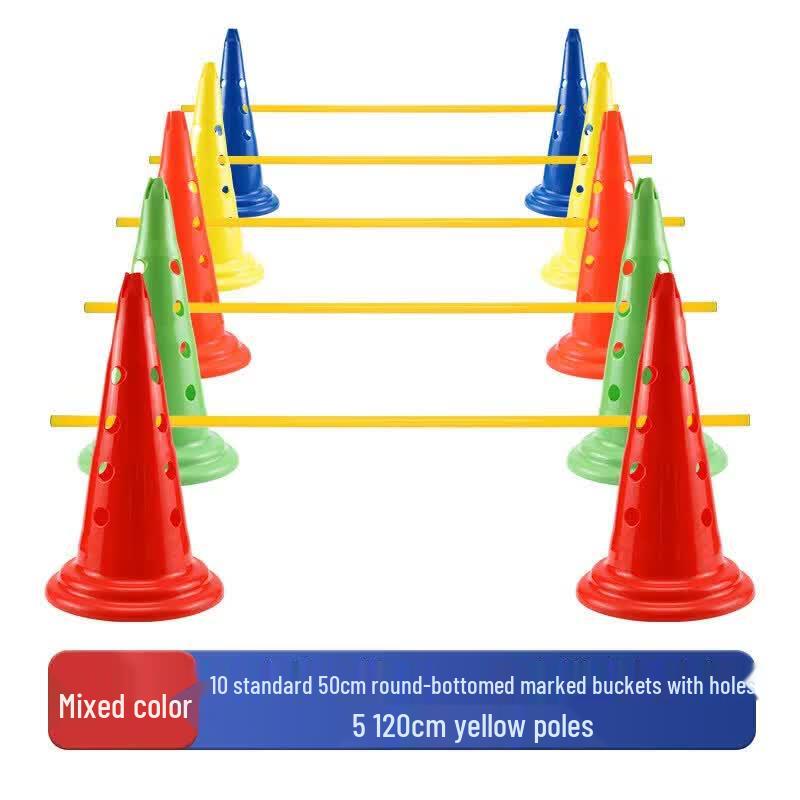 JINGGENG Multi-Sport Training Marker Cones & Obstacles