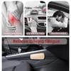 Auto-Kniekissen, Leder-Knieschoner für den Autoinnenraum, Kissen, bequemer Memory-Schaum, universelle Oberschenkelstütze für LKW, Autozubehör
