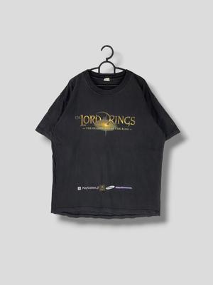 T-shirt vintage Le Seigneur des Anneaux La Communauté de l'Anneau jeu vidéo PS2 Xbox Game Boy t-shirt gaming noir XLarge
