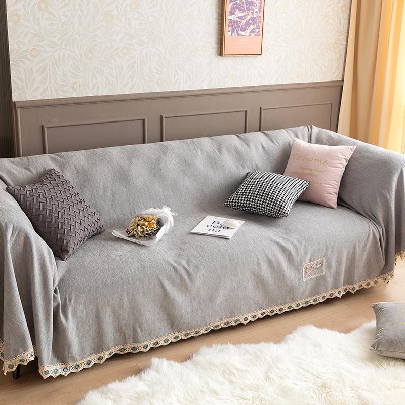 Leichter Luxus Chenille Sofa Handtuch All-inclusive Vollbezug Sofabezug Stoff Sofabezug