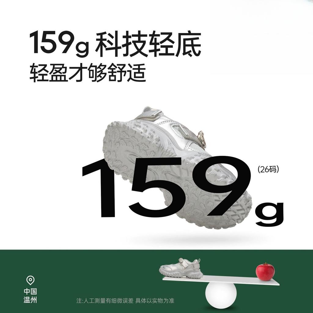 Girls' sneakers 2025 spring new shoes Girls' soft-soled dad shoes Children's mesh breathable boys' shoes tide