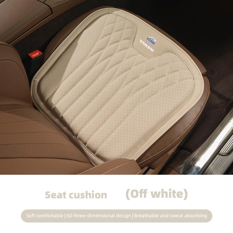 

For Volvo XC60 XC90 V40 V60 S60 V50 C40 XC40 V70 V90 S80 EX90 C30 Leather Car Seat Cushion Lumbar Support Auto High End Interio