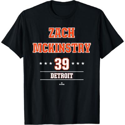 Baseball Star Zach McKinstry Detroit MLBPA T-Shirt