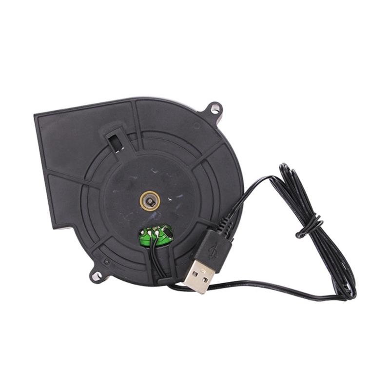 5000RPM Fast Speed 5V USB Blower Fan Light Weight Design Plastic Metal Construction Workshop Applications