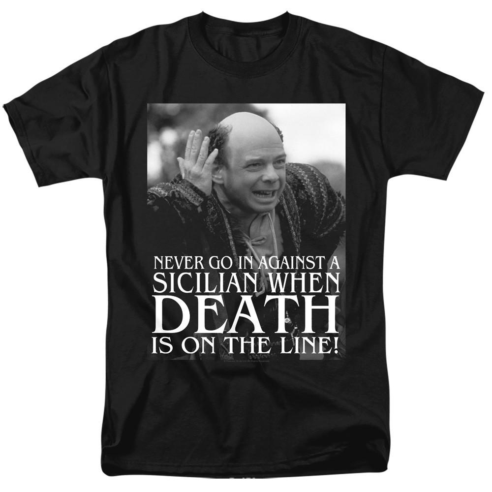 Princess Bride - Sicilian - Adult Unisex Short Sleeve T-Shirt - Black S