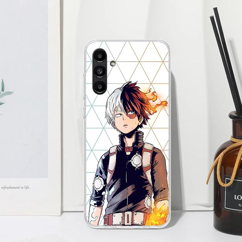 My Hero Todoroki Shoto Phone Case For Samsung Galaxy A17 A37 A57 A16 A26 A36 A56 A15 A25 A35 A55 A14 A24 A34 A54 A13 A23 A33 A53