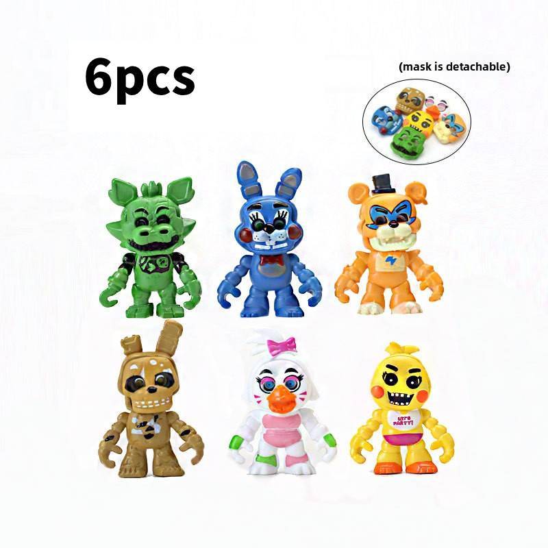 

Five Night At Freddys Pvc Collectible Figures Set For Anime Fans