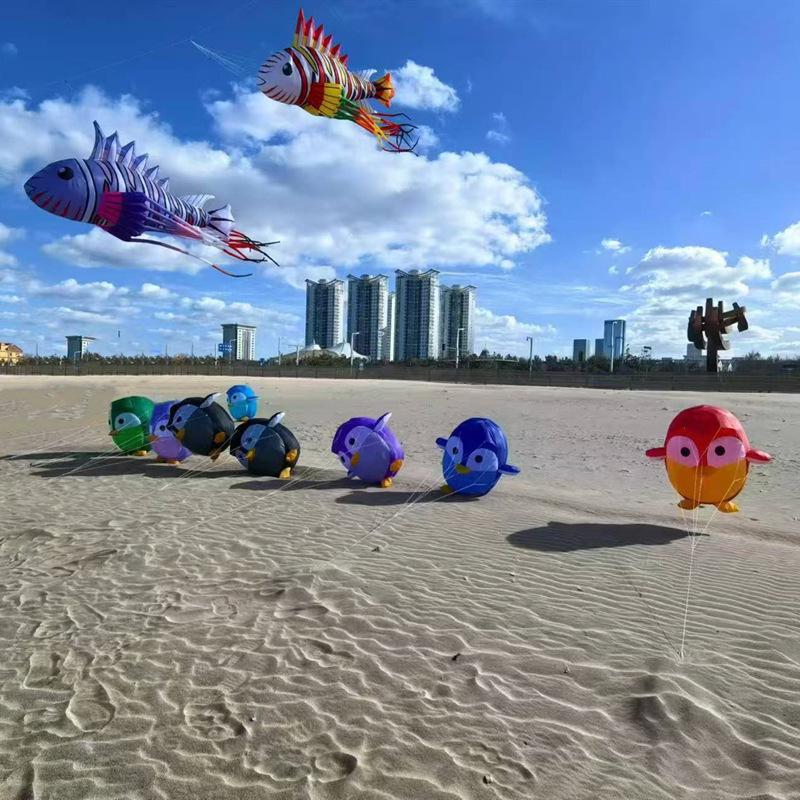 High-Grade Weifang Penguin Kite Simulation Cartoon Doll