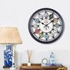 Clock Creative Pendulum Clock Retro Wall Clock Fashion Clock Living Room Decoration Clock Quartz Clock