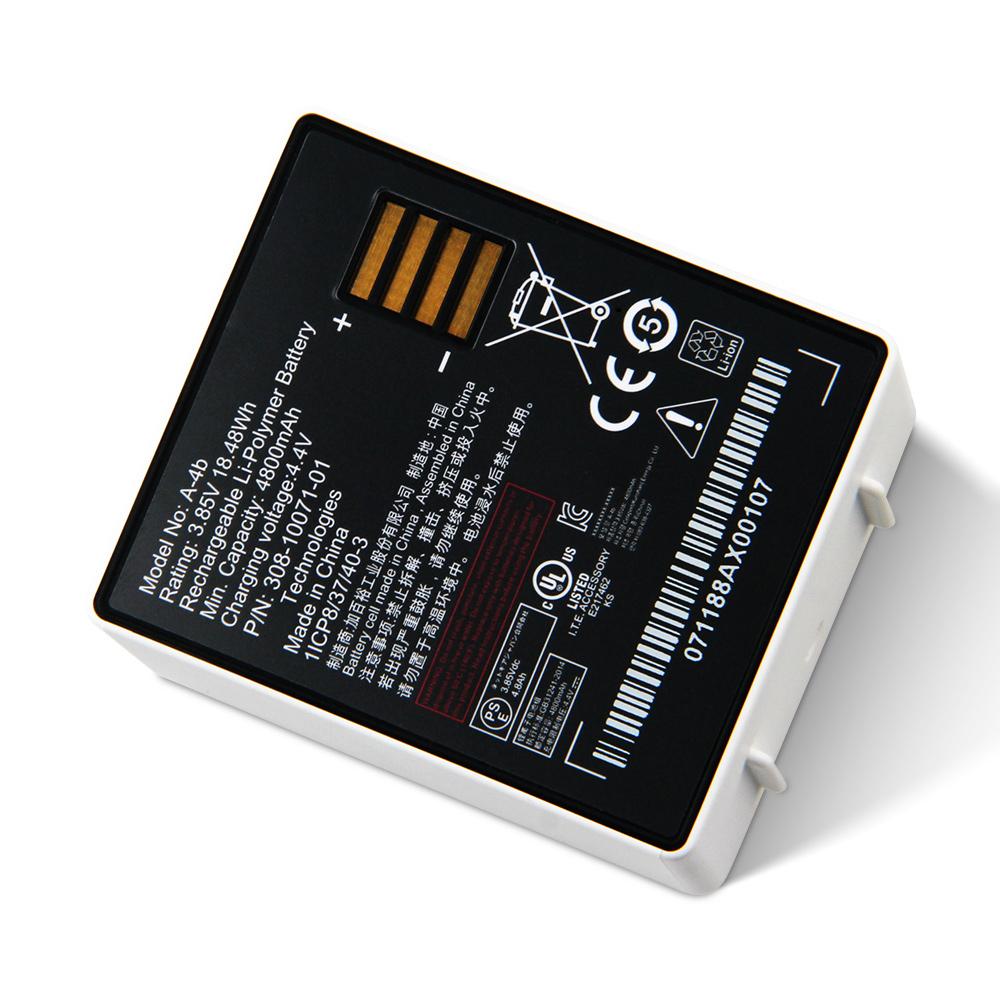 A-4B A-4A Rechargeable Lithium Battery For Arlo Ultra 2 Pro 3 Pro 4 Camera Battery 4800mAh 3.85V