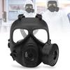 Black Anti Fog Lens CS Field Shooting Game Full Face Tactics Face Guard Shield with Exhaust