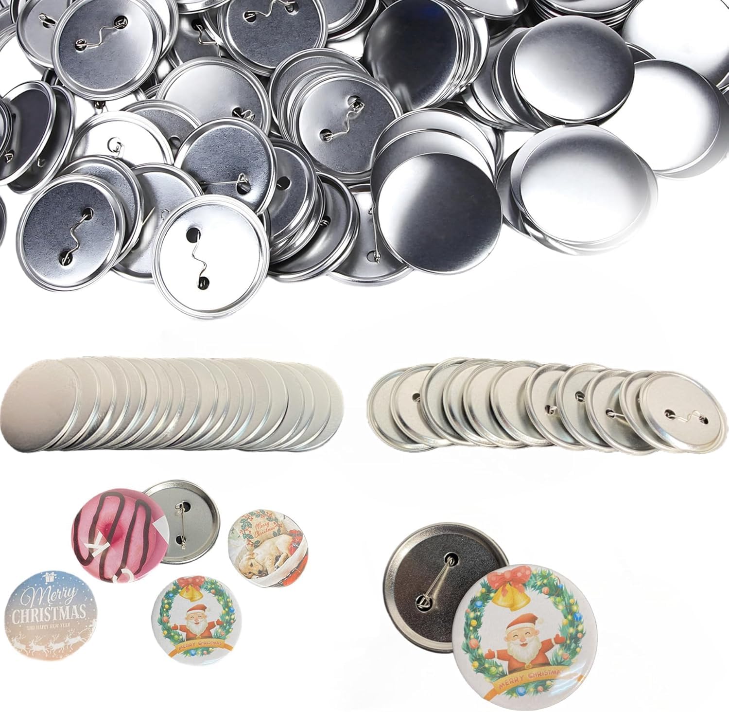 

Материал для значков 58мм Материал для машинки для значков 100 наборов Детали для значков Оригинальное создание значков Производство значков Материал для машинки для значков DIY Материал для ручной работы