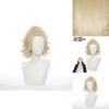 Tokyo Revengers Sano Manjiro Mikey Golden Hairpiece Cosplay Wig For Halloween Carnival Props