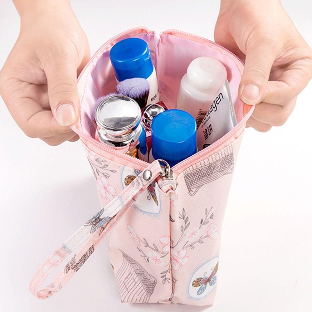 Beach Bag Zipper Wash Pouch Cosmetic Bags Korean Storage Bags Toiletry Handbag Women Clutch Bag