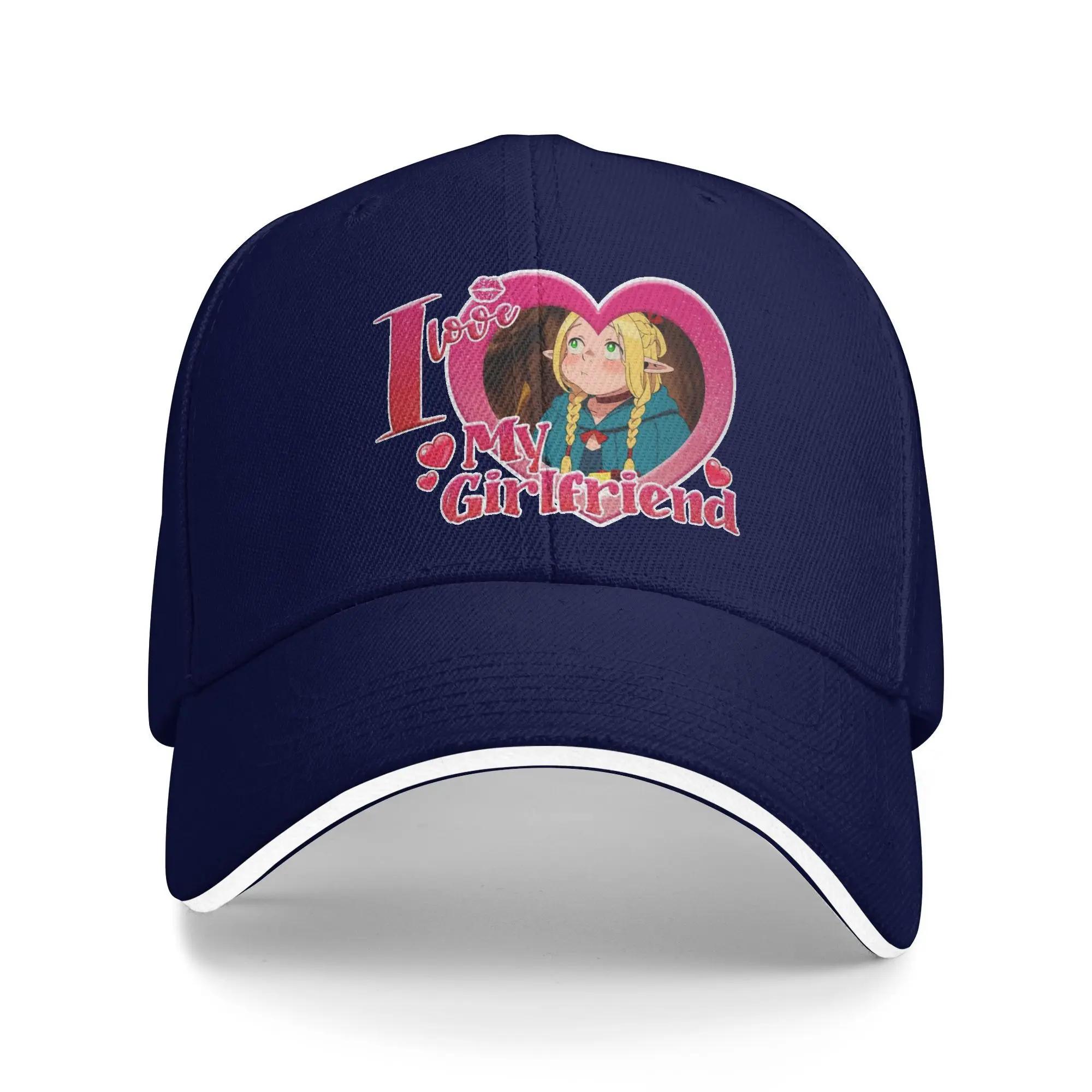 

Spring Casual Baseball Cap I LOVE MY GIRLFRIEND MARCILLE Outdoor Gym Trucker Hat For Women Unisex Streetwear Baseball Caps One Size