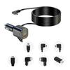 Car Power Adapter Small USB Cable Fast Charging Adapter 3.5M Long Featuring QC3.0 & PD36W Quick Charges for DVR Devices