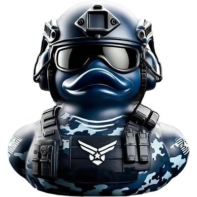 Armed Army Duck, Duck Honoring Veterans, Military Soldier Resin Ducks, Armed Forces Resin Ducks, Veterans Memorial Duck (F)