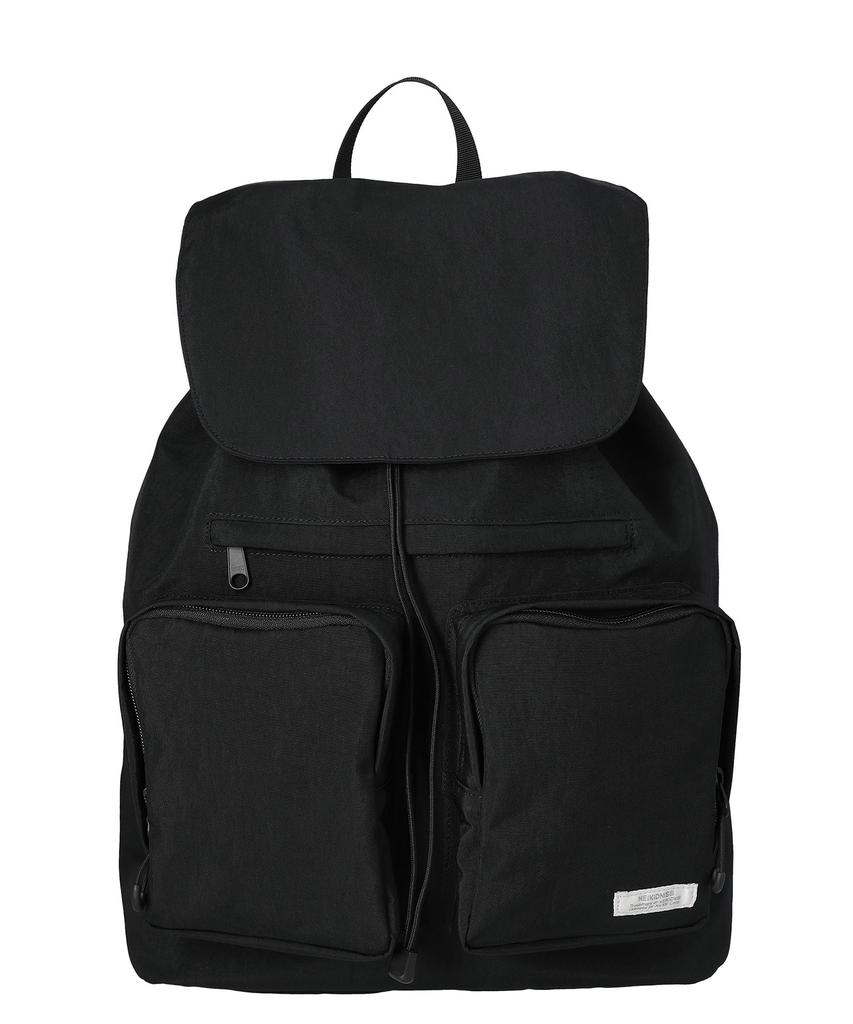 Neikidnis Flap String Backpack Black