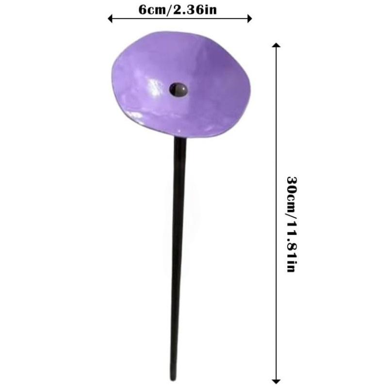 Bee Watering Cup Station Insect Butterfly Drinking Cup with Marbles Garden Decor