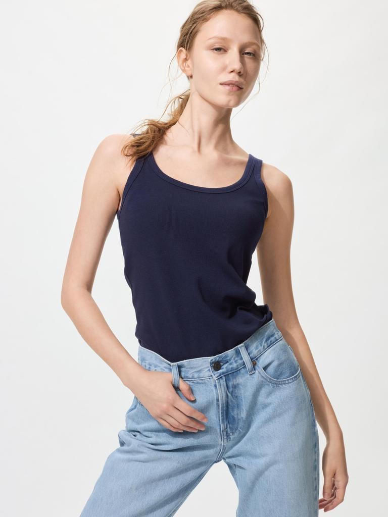 Uniqlo Japan Air Rhythm Cotton Bra Tank Top