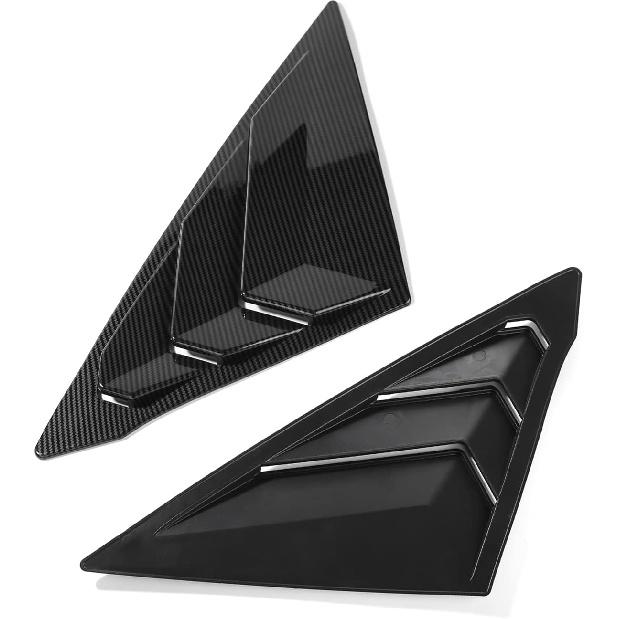 CKE For 11Th Gen Civic Sedan Compatible With Honda Civic 2026 2025 2024   Accessories Car Exterior Rear Side Window Louvers Air Vent Scoop Shades
