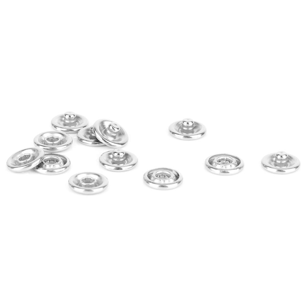 200pcs Metal Material Hollow Prong Snap Button 9.5MM Size Metal Snap Button  Sewing Projects