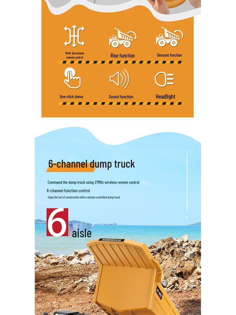 1:24 Alloy Remote Control Excavator & Bulldozer Toy Truck for Kids