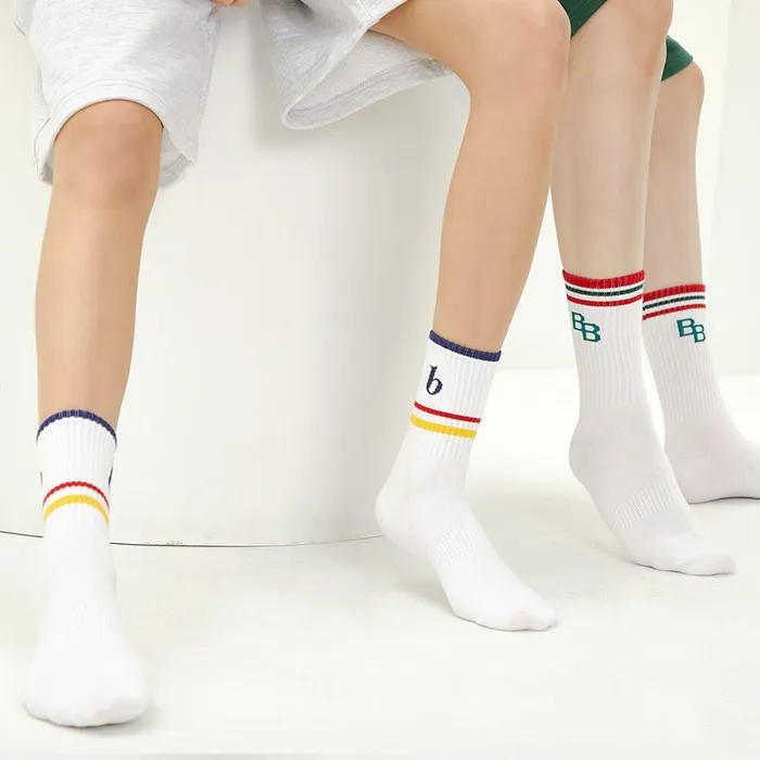[Banana Sisters] Line B Ribbed Socks_4 colors
