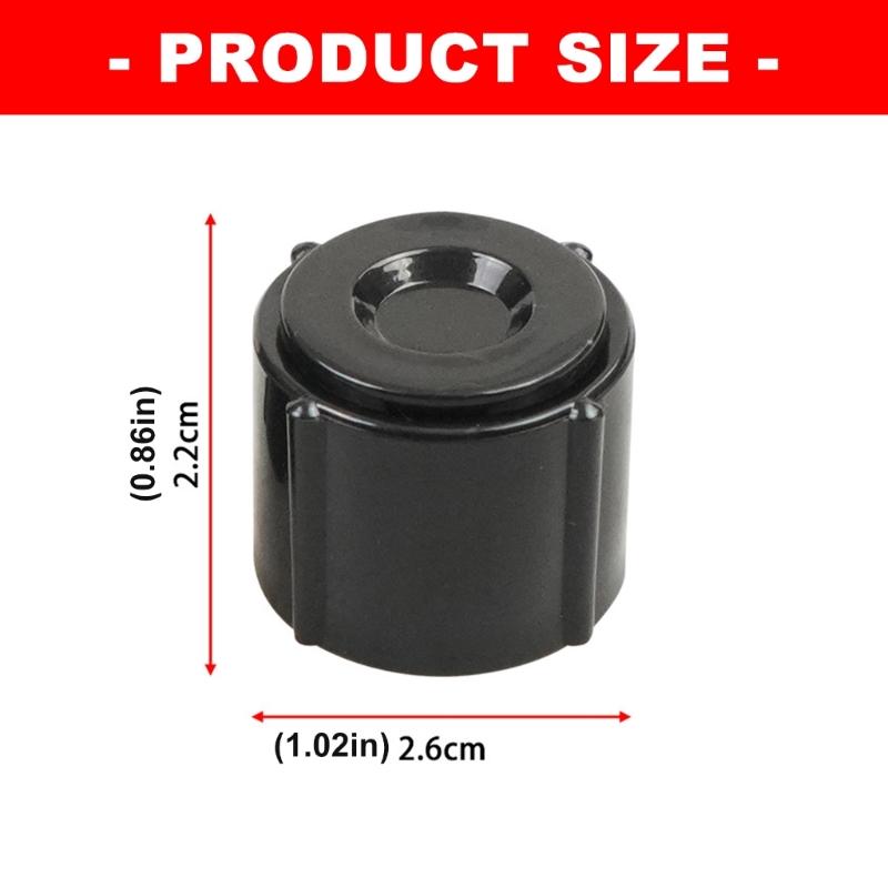 Pack of 2 ABS Drain Plugs Seals Caps for Low Point Drainage in campers Trailer Water Systems