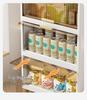 Convertible Multi-Layer Storage Cabinet for Living Room, Bathroom, or Children's Room
