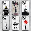 Balloon Girl Street Art Mashup Phone Case Phone Case Soft Packaging Lightweight For iPhone17 16 15 14 13ProMax