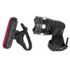 Bicycle Front and Rear Light Set Bike USB Rechargeable Headlight Taillight for Riding