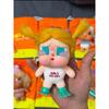 Cry Baby Plush Keychain With Surfboard Design For Summer Beach Accessory