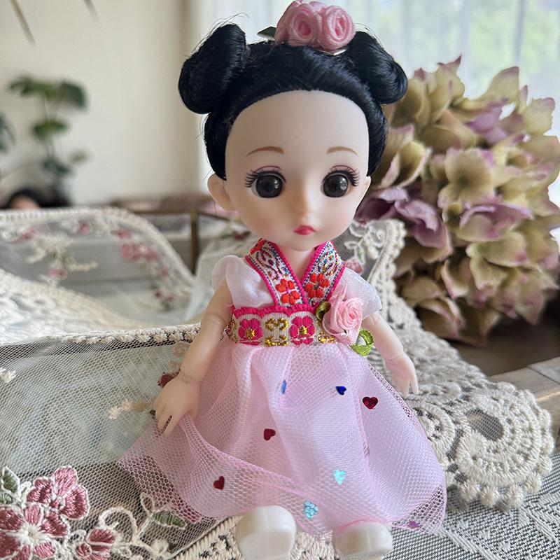 Cute Princess Lolita Doll Set Children Girls Dress Up Play Toy Gift Box