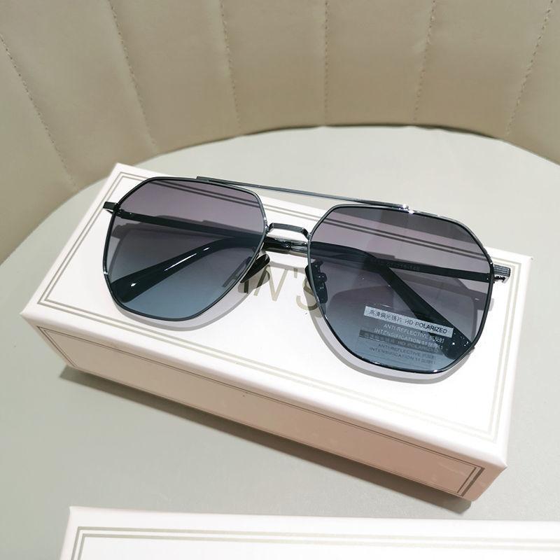 Mens Retro Sun Glasses With Uv380 Protection For Cycling And Driving In Stylish Black Frame