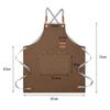 Waterproof Chef Apron Oil-proof Anti-fouling Kitchen Cooking Smock Sleeveless Breathable Catering Work Clothes for Home Kitchen