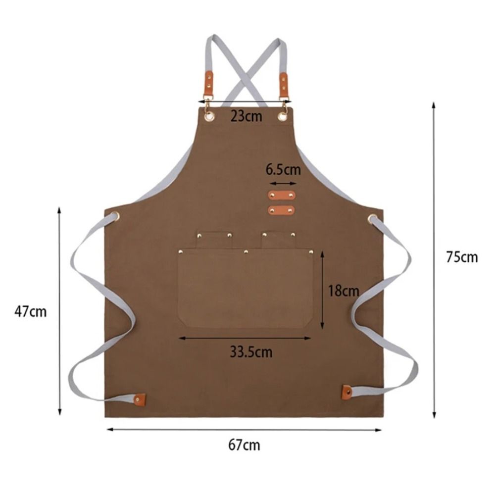 Waterproof Chef Apron Oil-proof Anti-fouling Kitchen Cooking Smock Sleeveless Breathable Catering Work Clothes for Home Kitchen