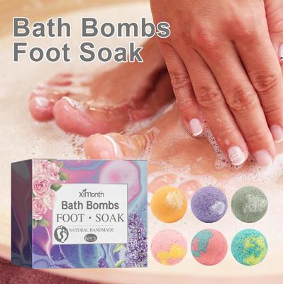 Foot Bath Balls Repair Dry Cracked and Peeled Heels Relieve Discomfort Cold Repellent and Moisturizing Foot Care Ball