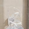 Wall Mounted Drying Rack Laundry Drying Racks Space Saving Drying Rack with 6 Clips 90 Folding Clothes Racks Hanger