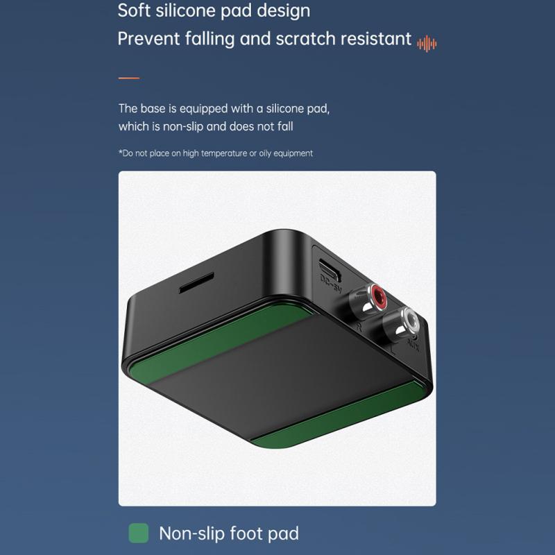 V5.0 Audioadapter 3D-Stereomusik Drahtloser Adapter TF-Karte MP3-Player