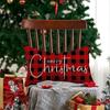 Rectangle Christmas Pillow Cover Linen Cloth Decorative Pillow Cover  Christmas Decor